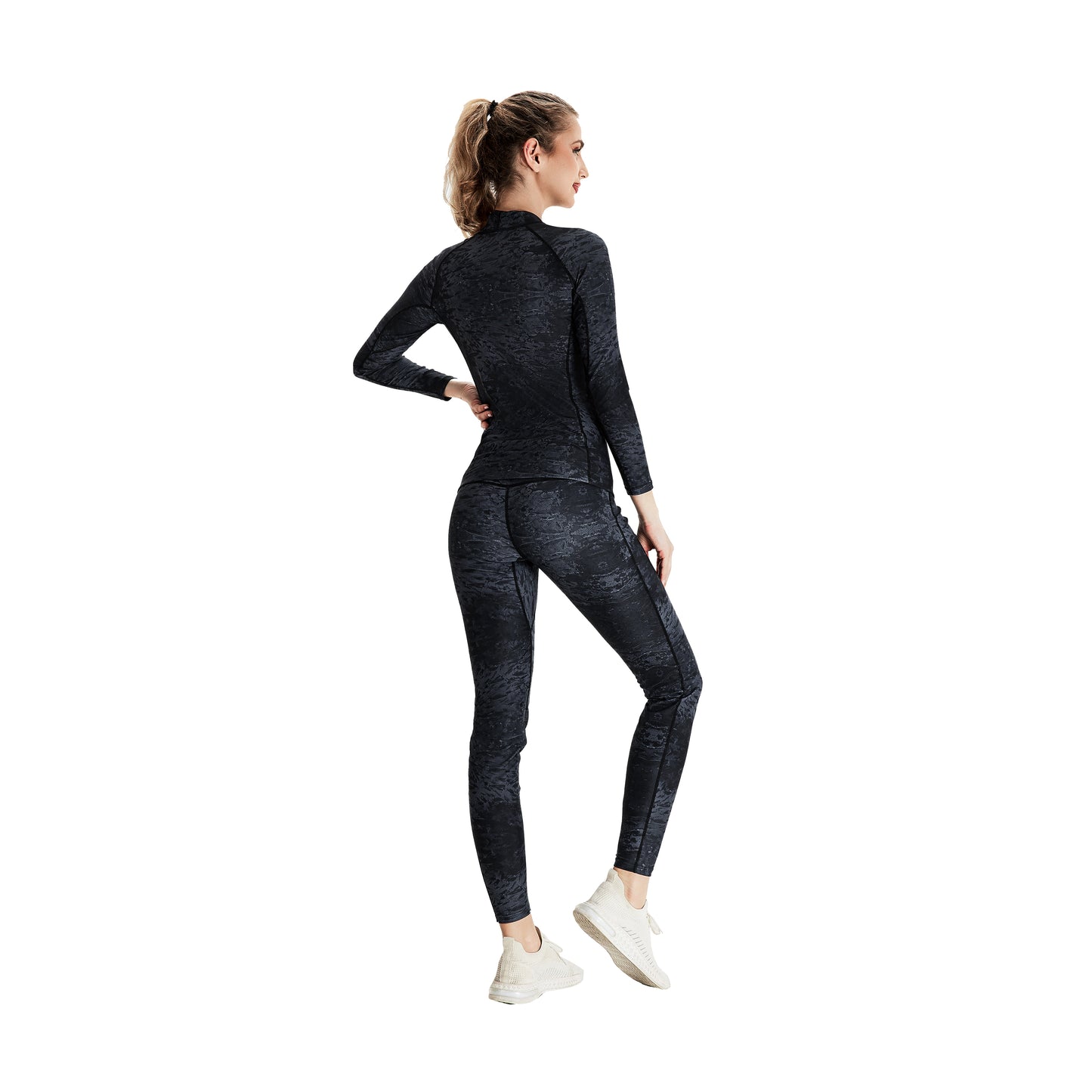 Apnea Dive Skin Top - Bait Camo
