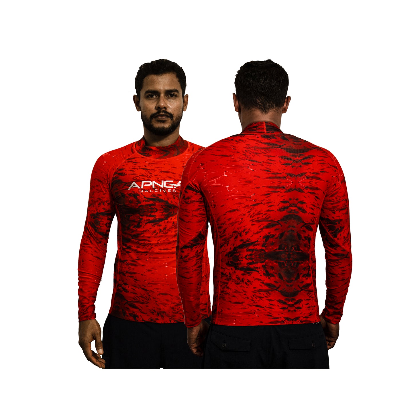 Apnea Dive Skin Top - Bait Camo