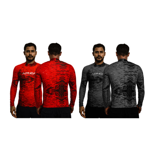 Apnea Dive Skin Top - Bait Camo