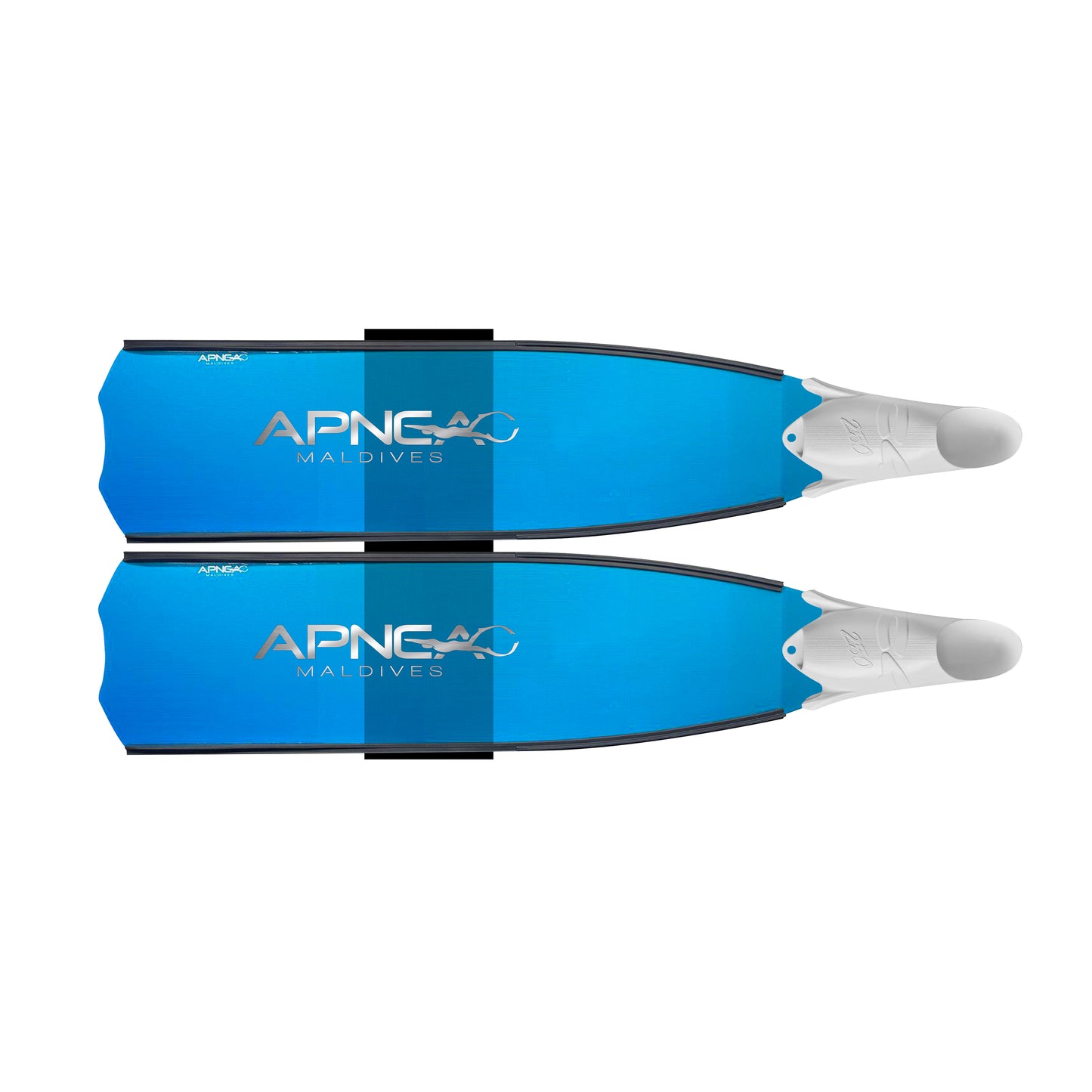 Apnea transparent fins Blue