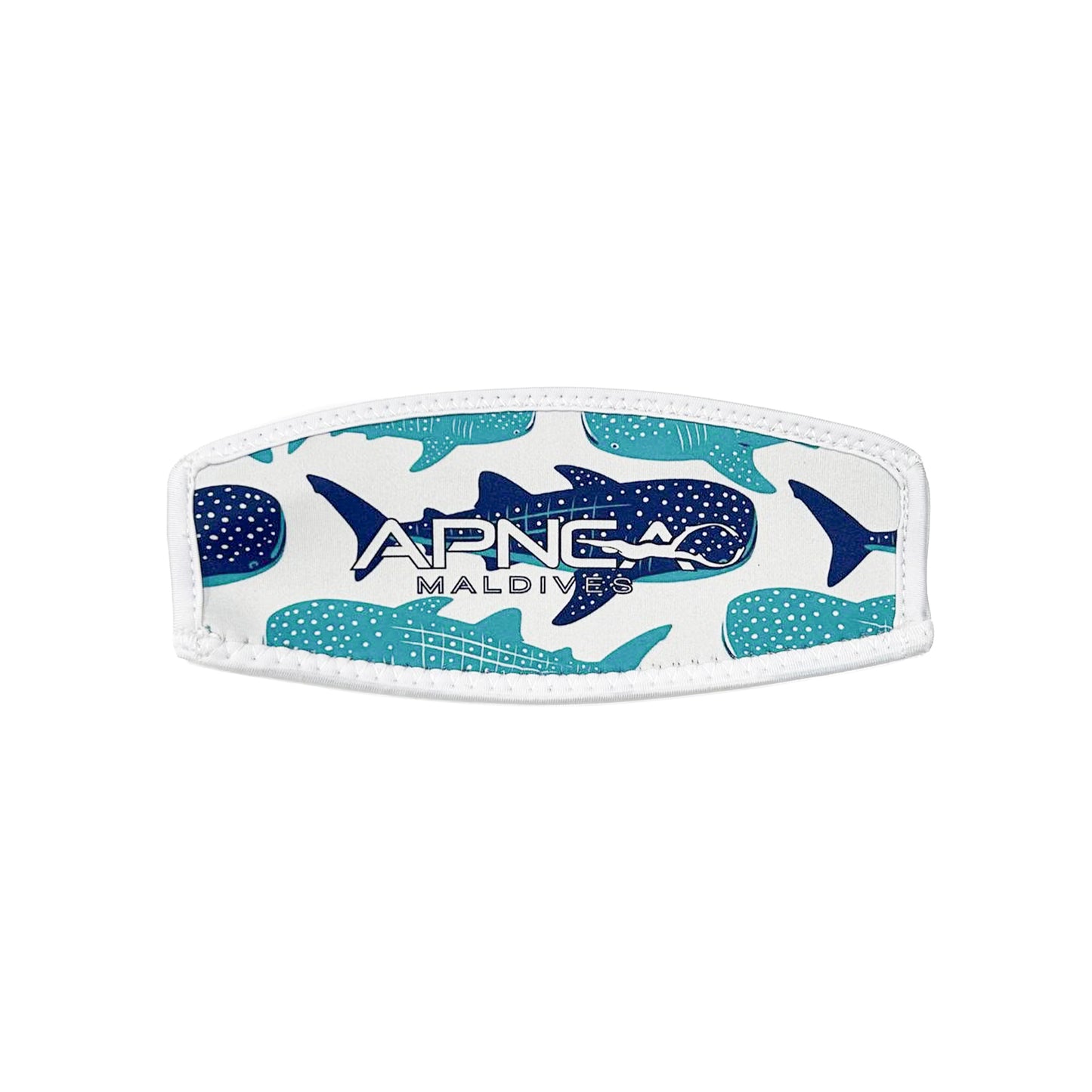 Apnea Neoprene Mask Strap - Baby Whales
