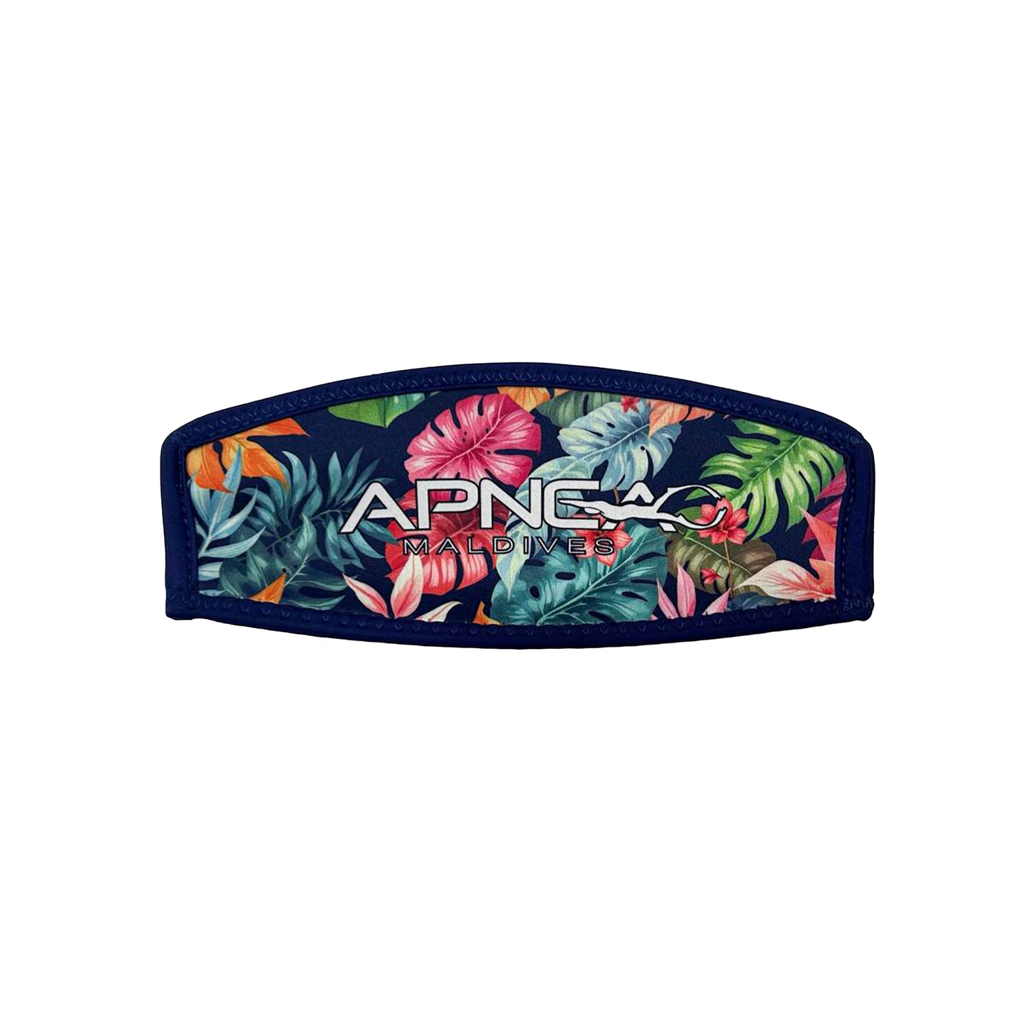Apnea Neoprene Mask Strap - floral
