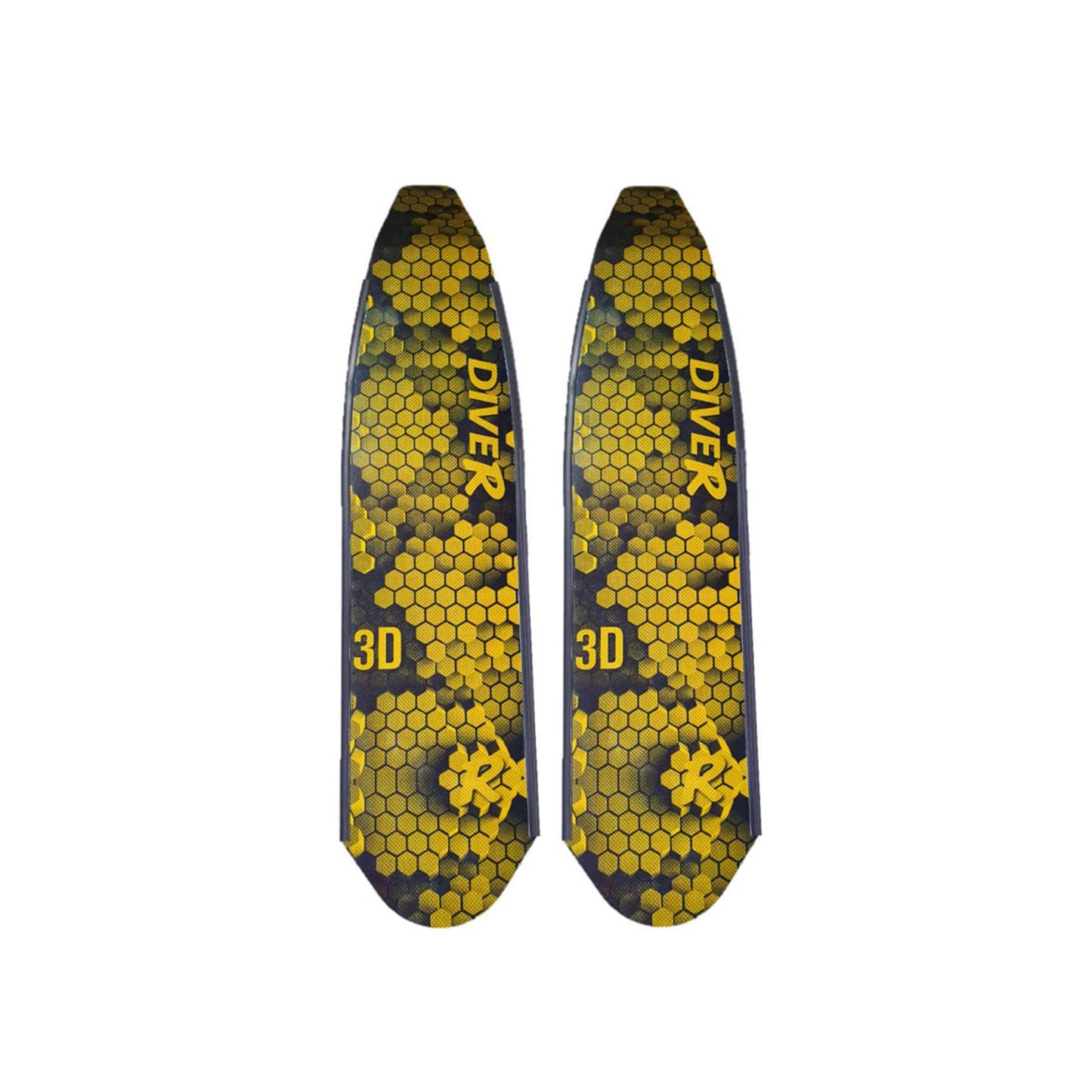 Diver Composite Fins - 3D (Blade Only)