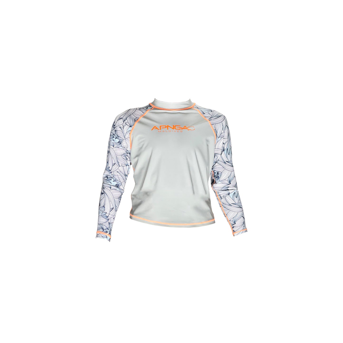 Apnea Rash Guard for Kids - Tropical Design