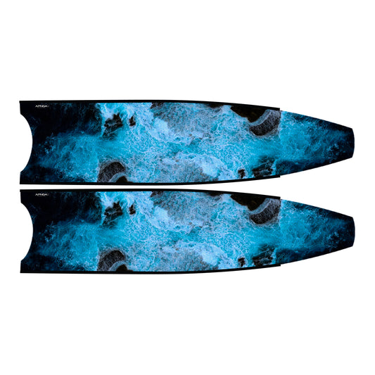 Apnea Fins Blade - Ocean (Blade Only)