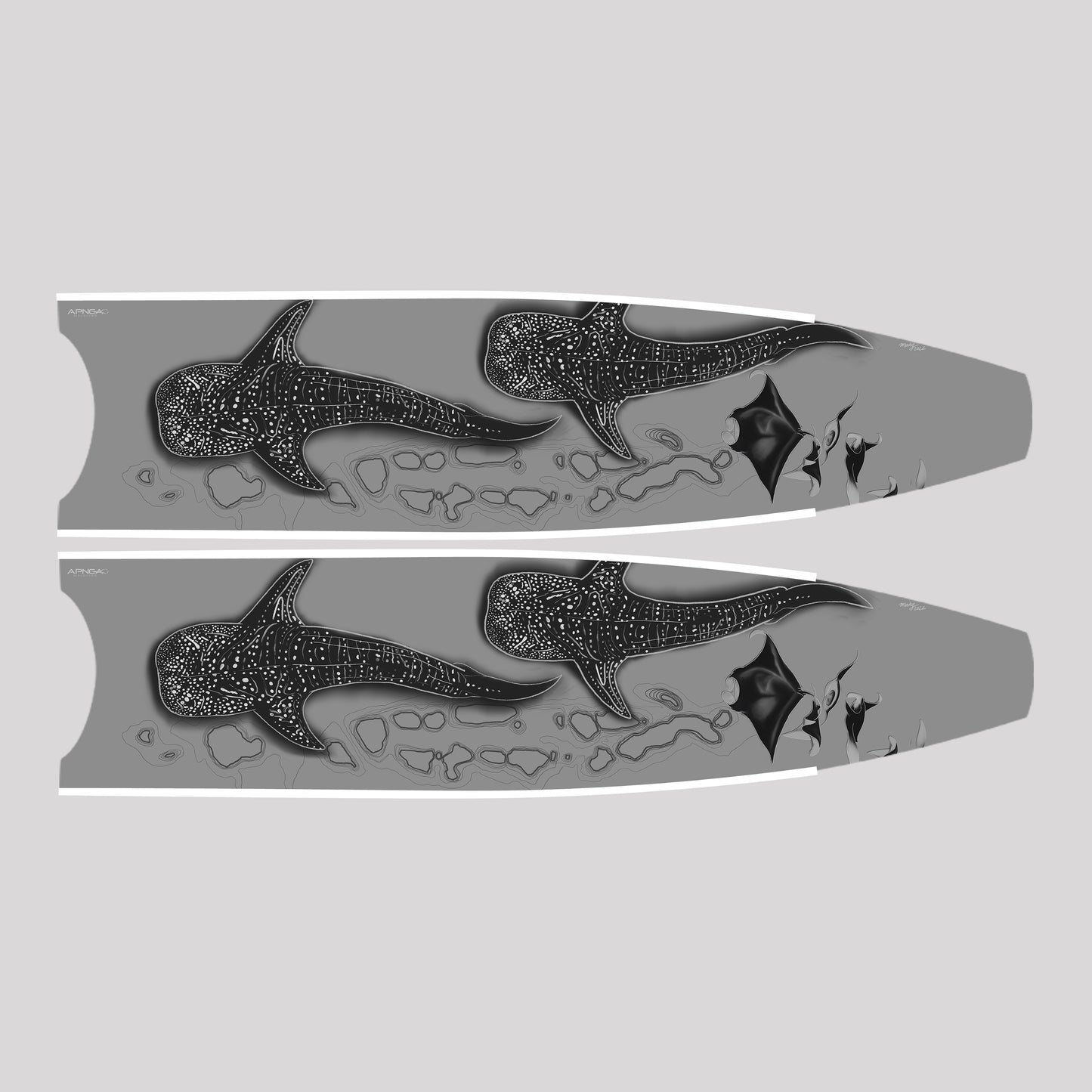 Apnea Fins Blade - Rajje (Blade Only)
