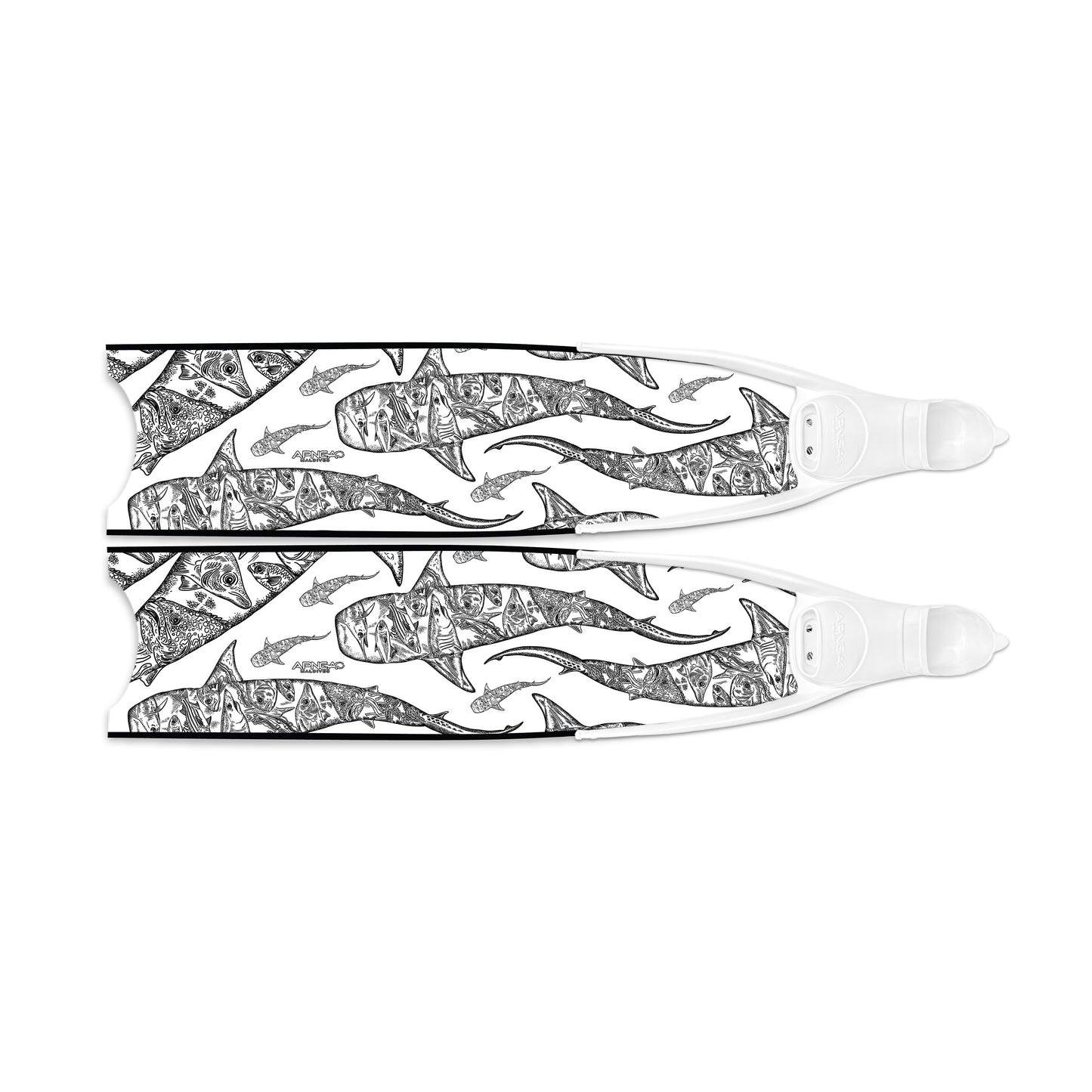 Apnea Fins - Tiger Shark