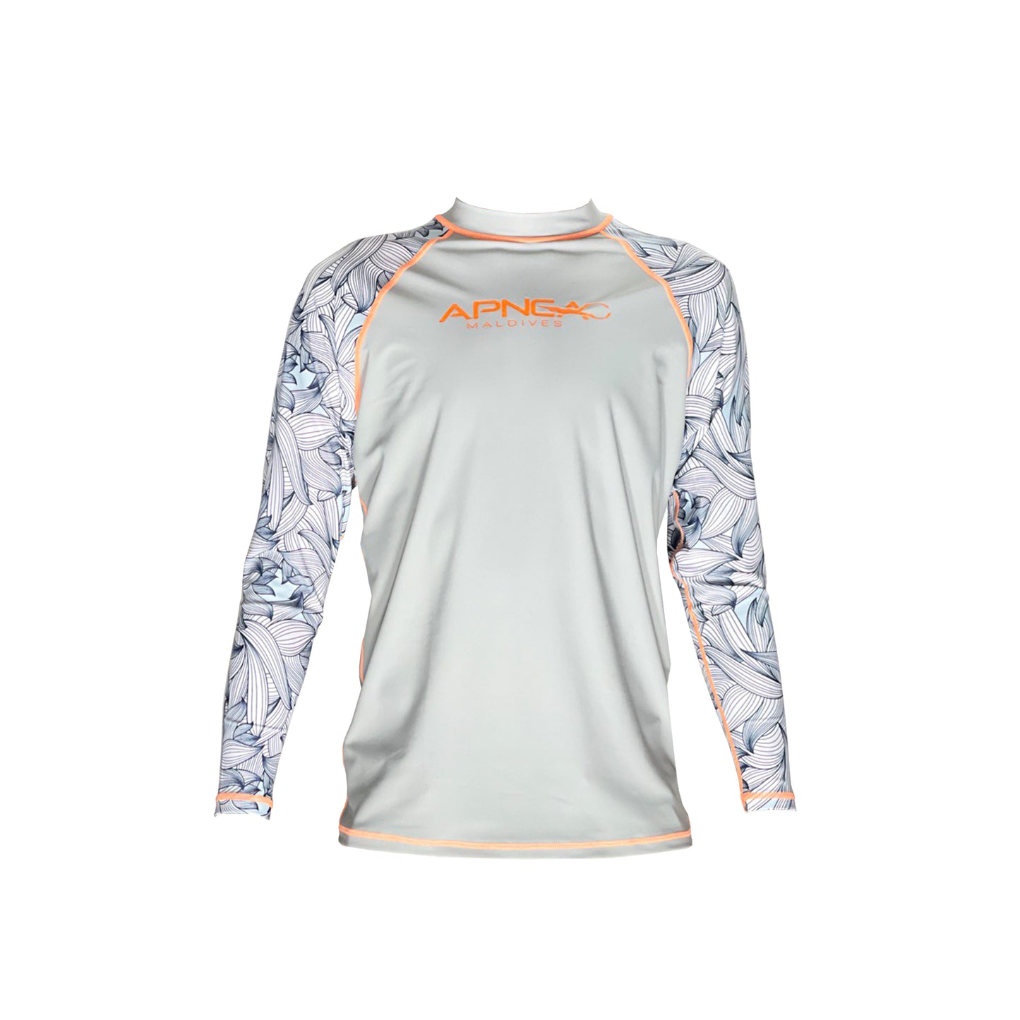 Apnea Rash Guard for Adults - Tropical Design