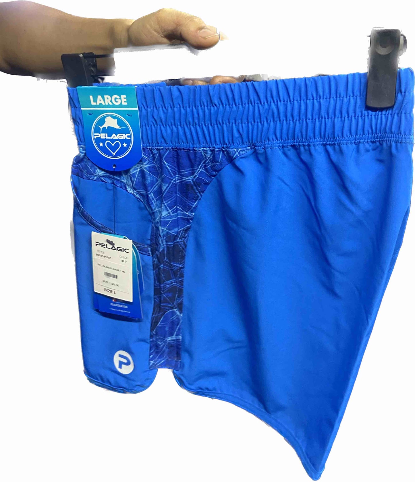 Pelagic Blue Athletic Shorts woman