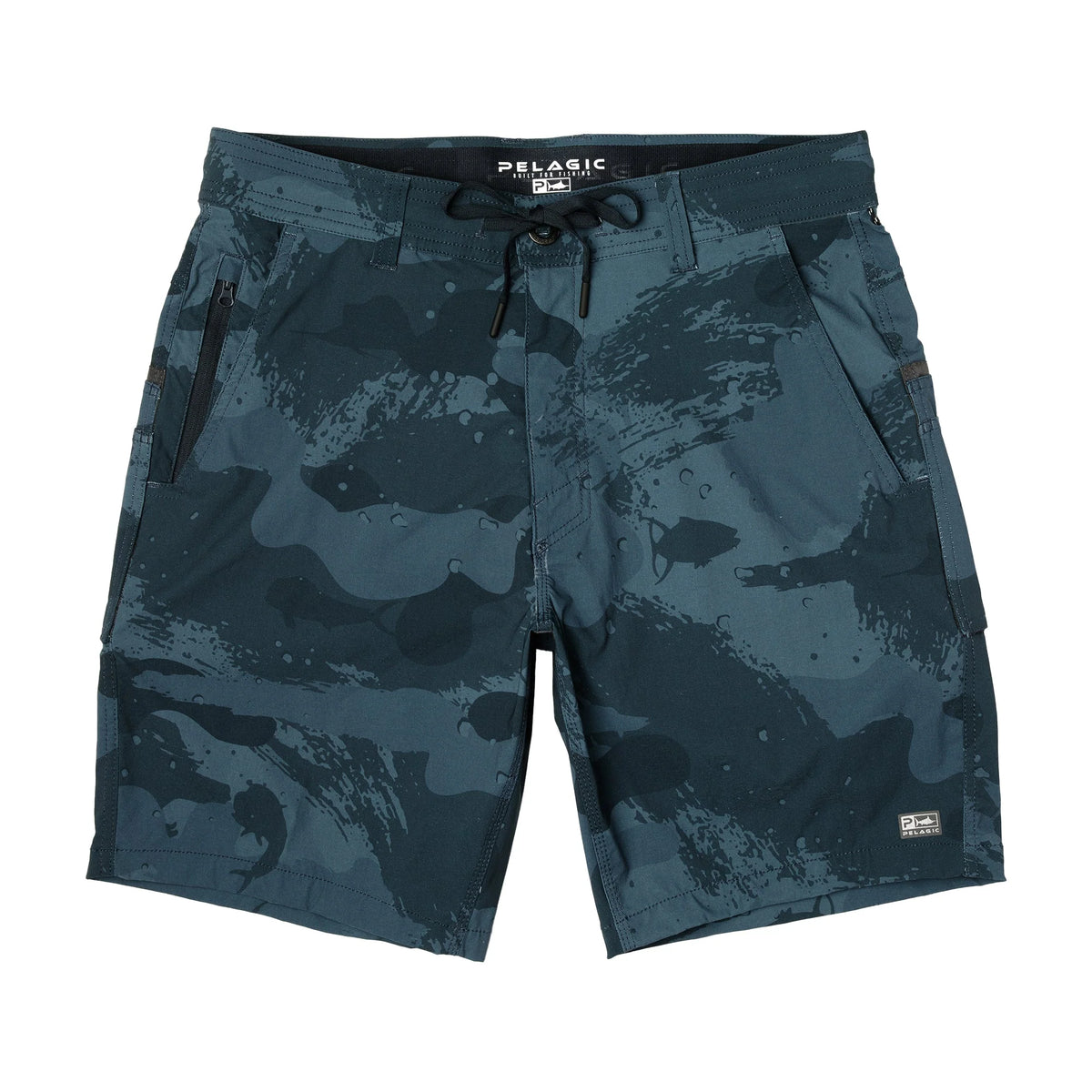 Pelagic Flyline Hybrid Shorts 19" - Brush Camo