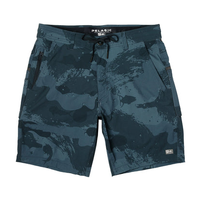 Pelagic Flyline Hybrid Shorts 19" - Brush Camo