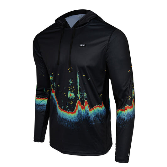 Pelagic Vaportek Hooded Sonar Fishing Shirt