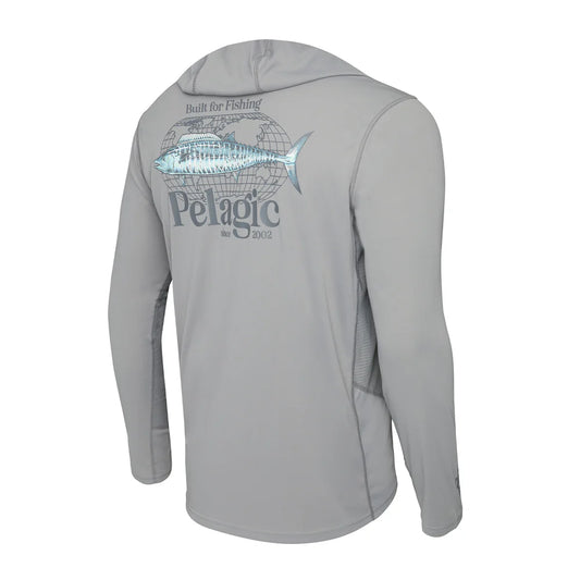 Pelagic Vaportek Worldwide Wahoo Hooded Fishing Shirt