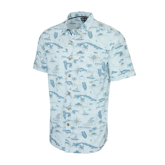 Pelagic Knockdown Woven - Castaway