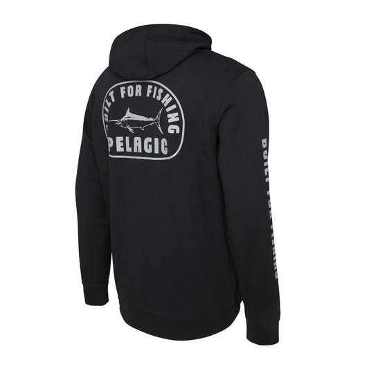 Pelagic Pullover Fleece Marlin Stamp Hoodie