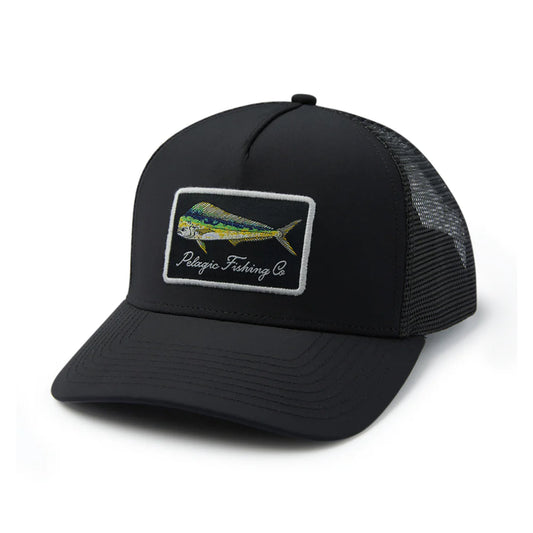 Pelagic Flybridge Goione Mahi Trucker Cap