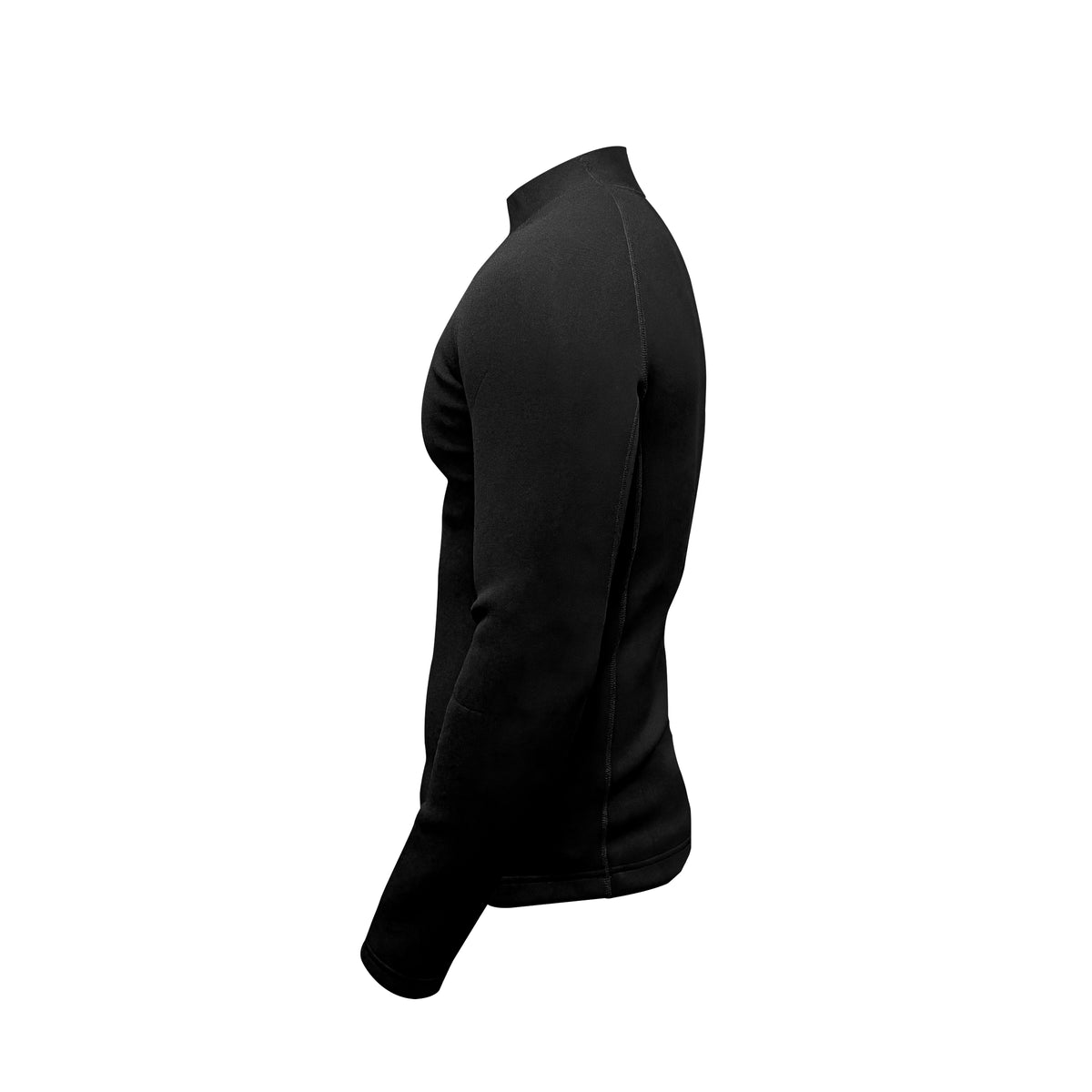 Apnea 2mm Dive Top - Solid Black