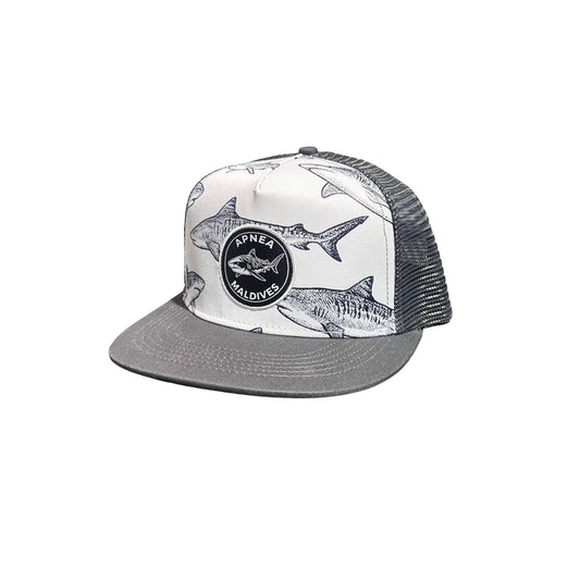 Apnea Cap - Tiger Shark