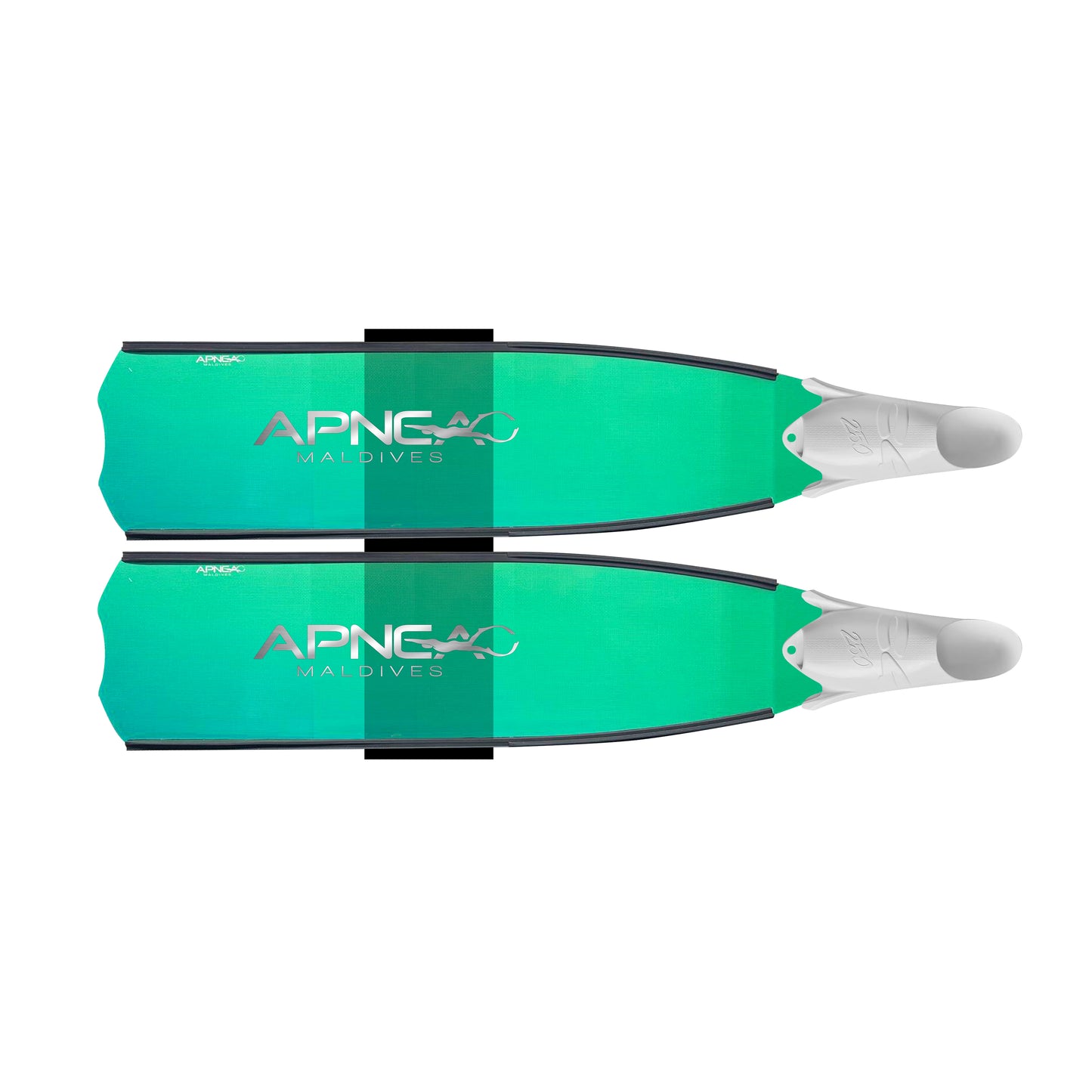 Apnea transparent fins Lime Green