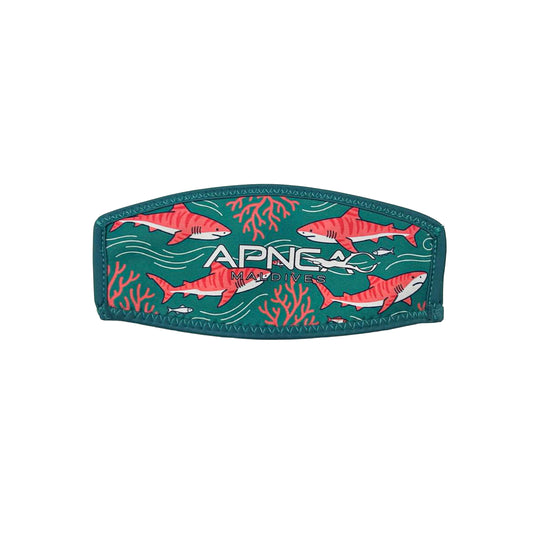 Apnea Neoprene Mask Strap - Coral Hunter