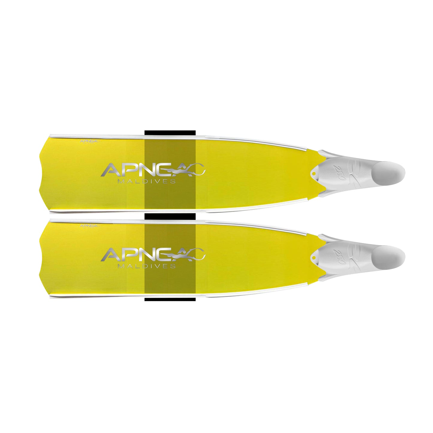 Apnea transparent fin Yellow