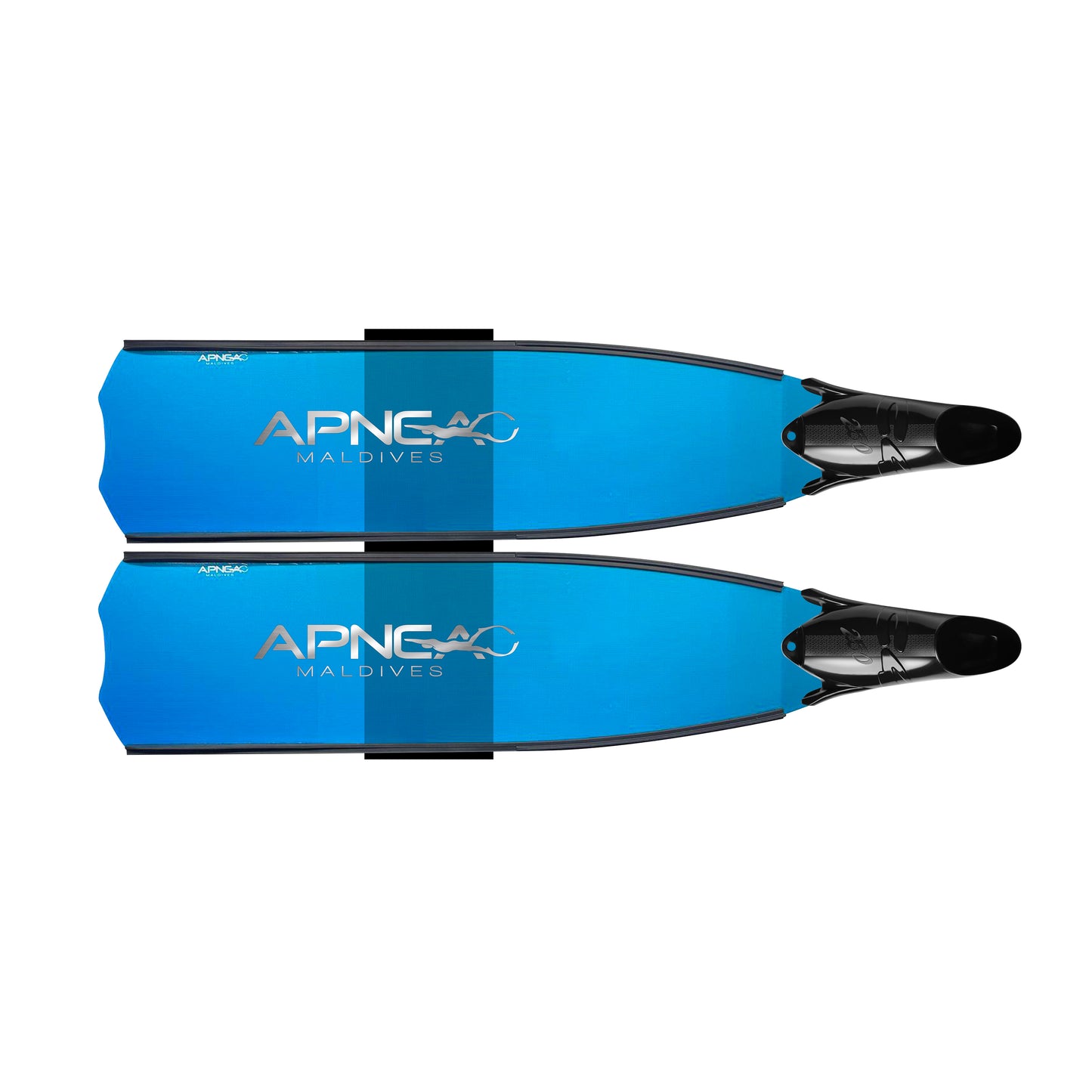 Apnea transparent fins Blue