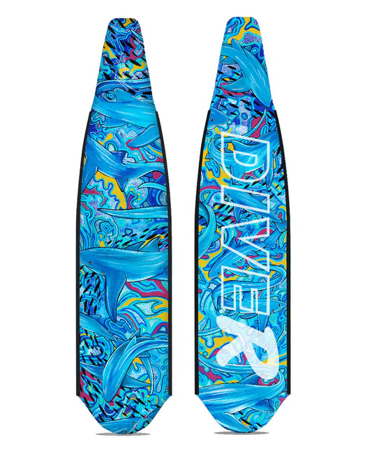 Diver Composite Fins - Thresher Shark (Blade only)