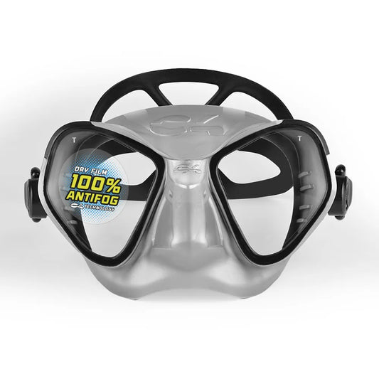 C4 Condor Silver/Black Anti Fog Mask