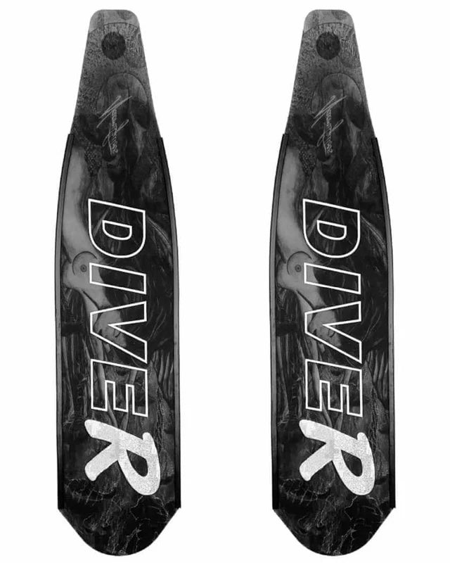 Diver Composite Fins - Mermaid BW (Blade only)