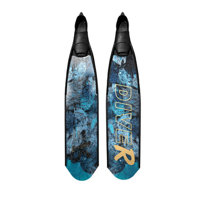 Diver Composite Fins - Blue Bone