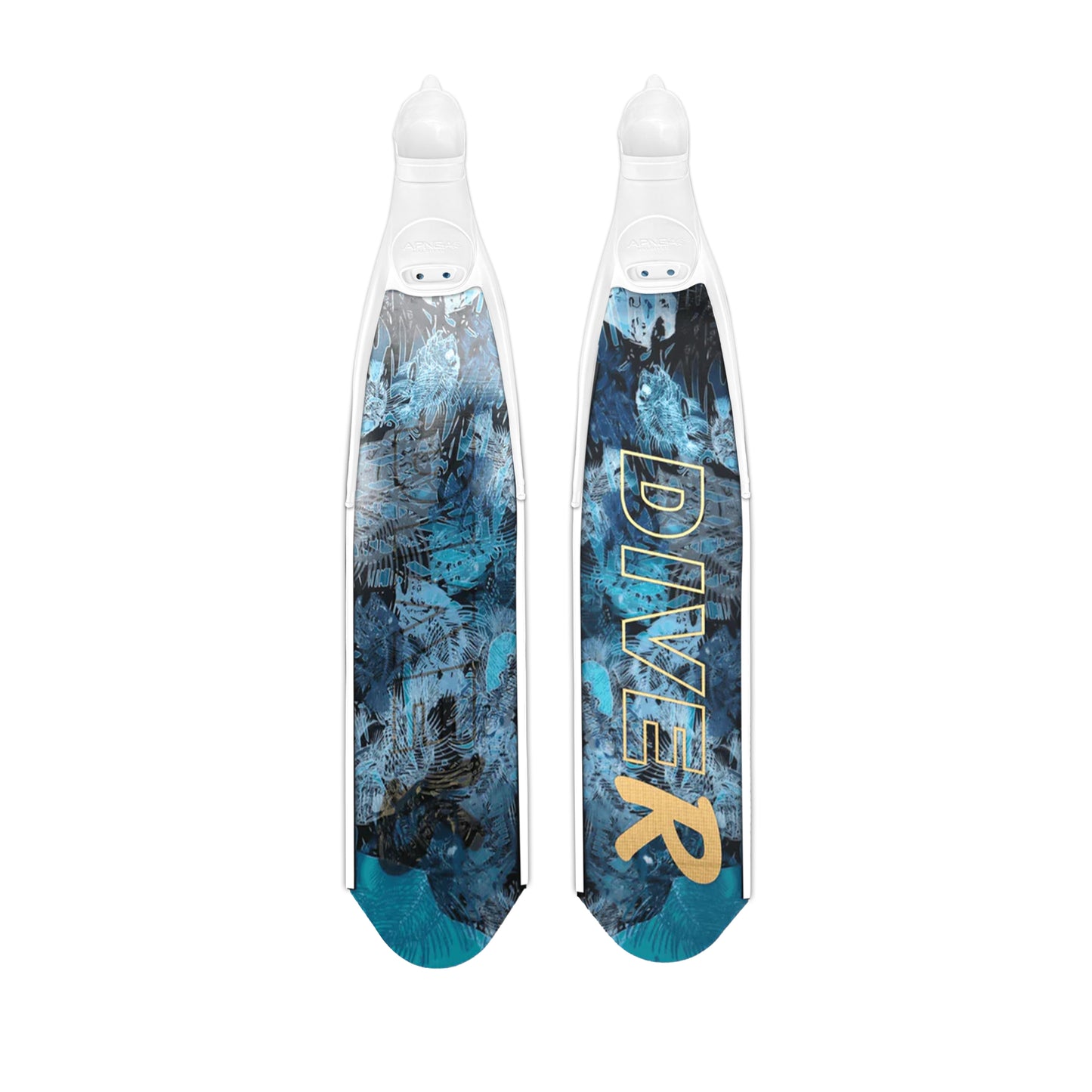 Diver Composite Fins - Blue Bone