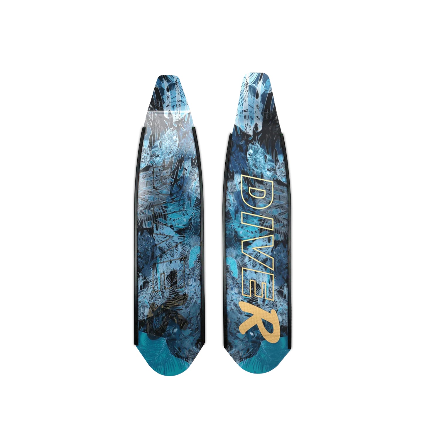 Diver Composite Fins - Blue Bone (blade only)