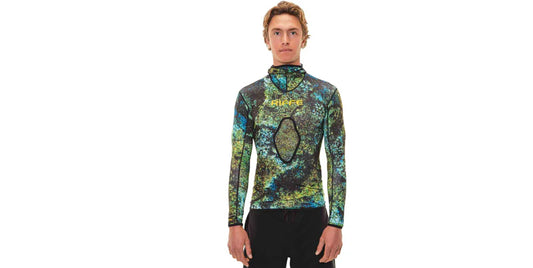 Riffe Eco Hooded DigiTek Rash Guard