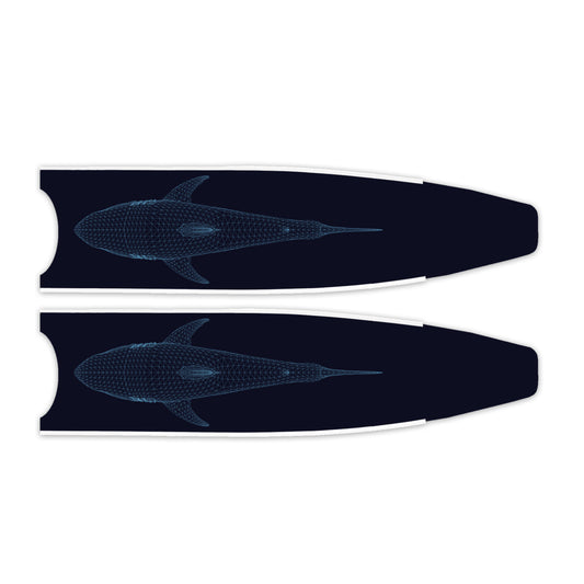 Leaderfins Limited Edition Deep Sea Twins (Blade Only)