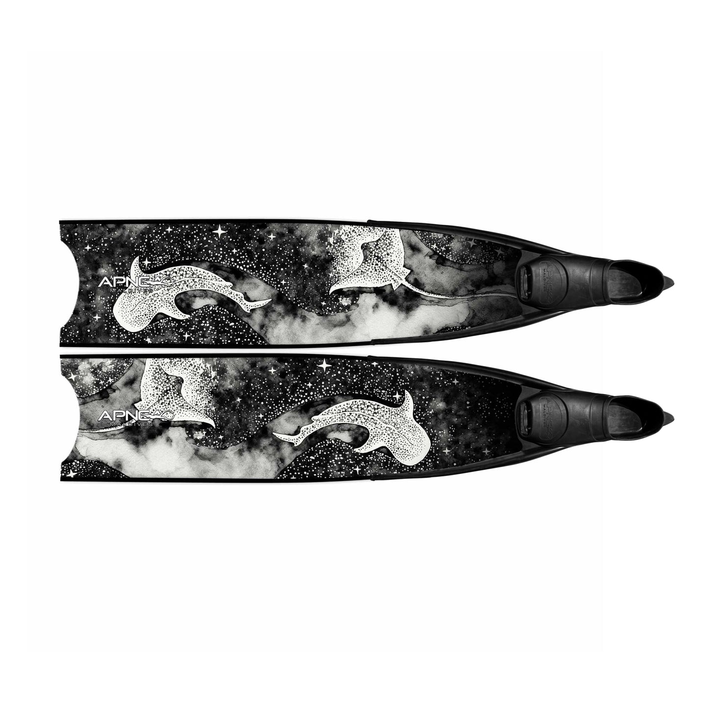 Apnea Fins - Midnight in Black