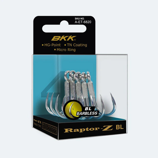 BKK Raptor- Z Barbless Hooks