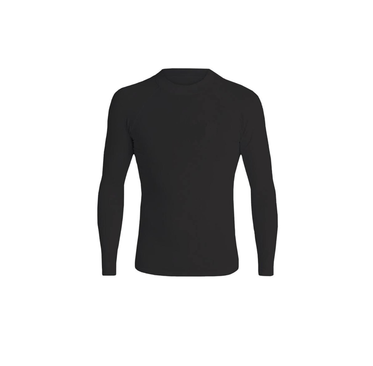 Plain Rash Guard - Black