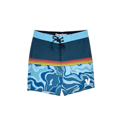 DiveFlex Boardshort - Stripe