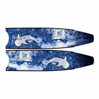 Apnea Fins Blade - Midnight in Blue (Blade Only)