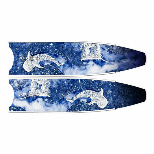 Apnea Fins Blade - Midnight in Blue (Blade Only)