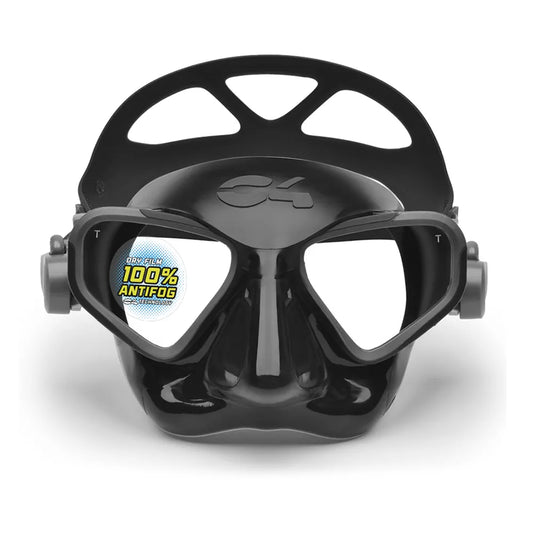 C4 Falcon Black Anti Fog Mask