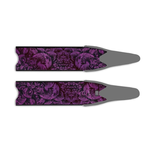 Apnea Fins Blade - Purple Brain, Carbon (Blade Only)