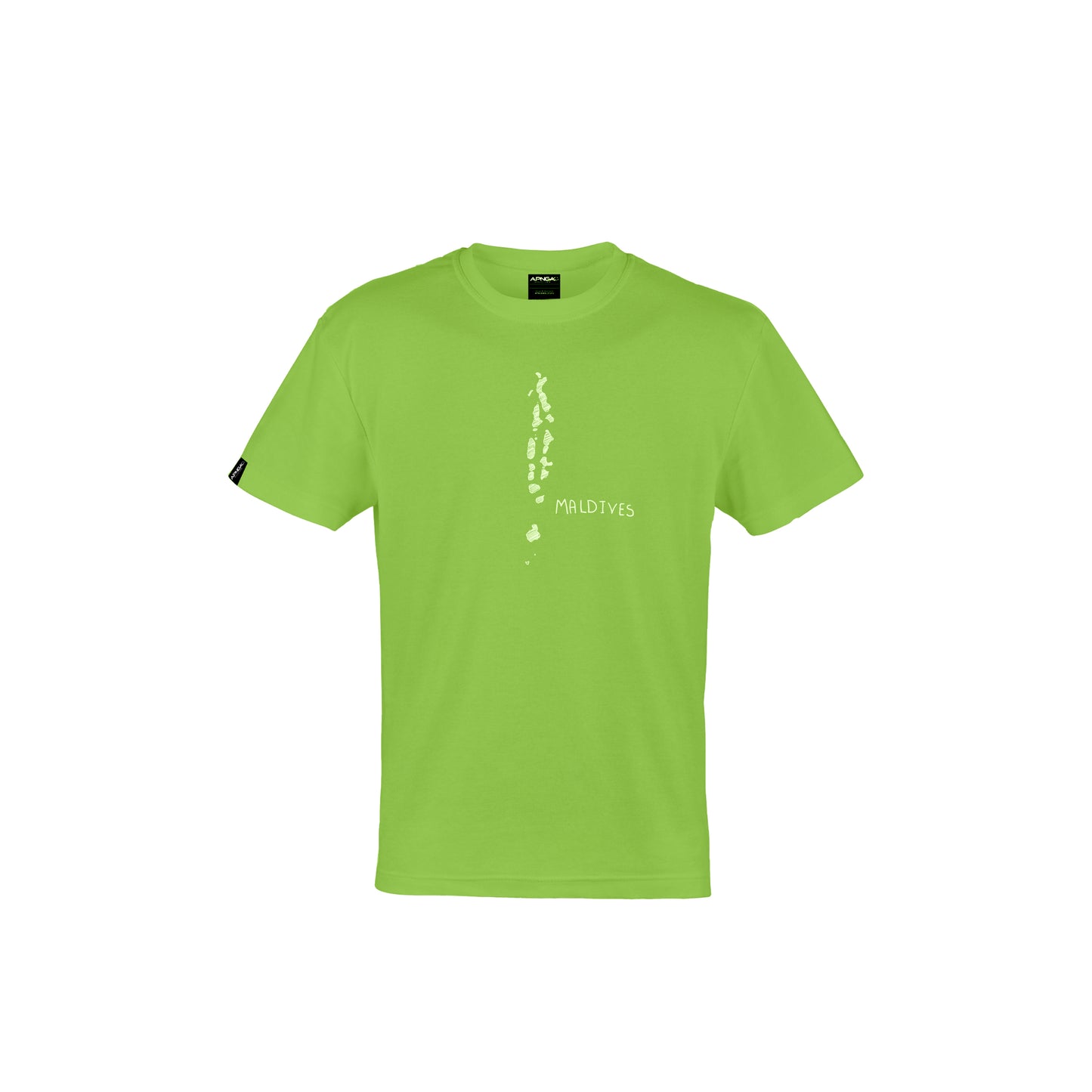 Apnea Premium T-Shirt,Maldives Map