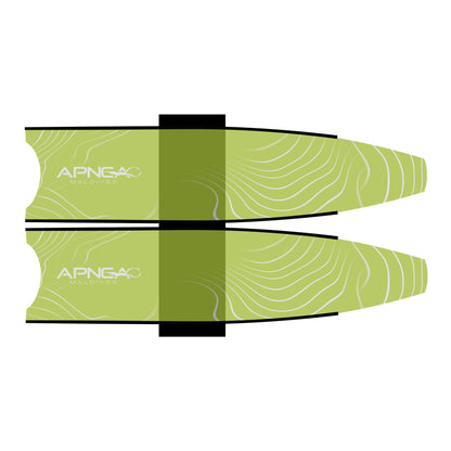 Apnea Semi-transparent Olive Green (Blade Only)