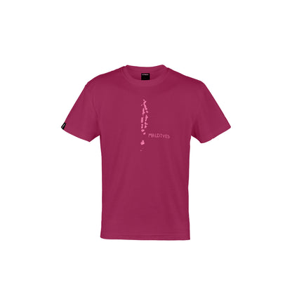 Apnea Premium T-Shirt,Maldives Map