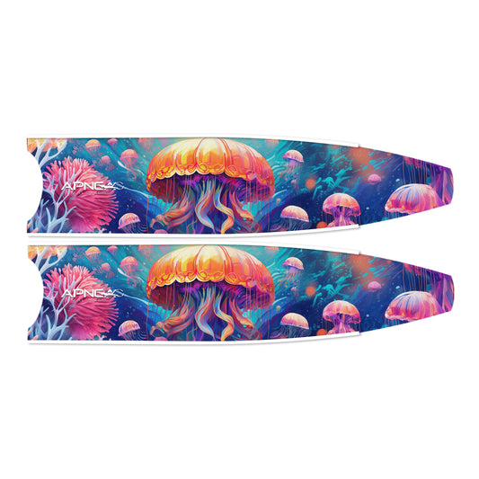 Apnea Fins Blade - Jellystorm (Blade Only)