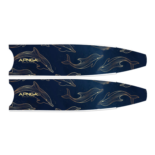 Apnea Fins Blade - Goldphin (Blade Only)