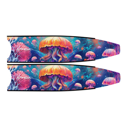 Apnea Fins Blade - Jellystorm (Blade Only)