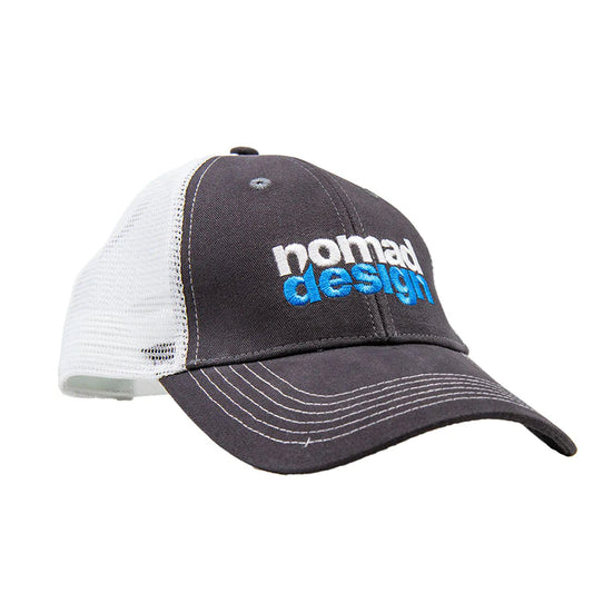 Nomad Fishing Cap Gray and White