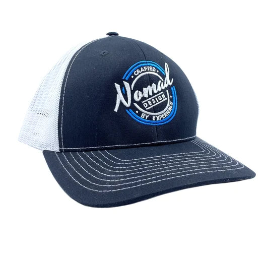 Nomad Fishing Cap Black and White